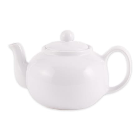 Rsvp International Stoneware Teapot, White CHAI-W